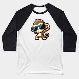 Chillin Monkey Baseball T-Shirt